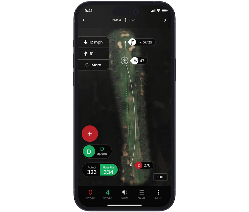Golf 2025 yardage tracker
